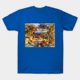 L'Estaque by Pierre Renoir T-Shirt